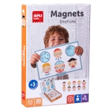 Set magneti Emoticons, APLI, 28x18 cm, 30 bucati