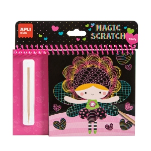 Joc creativ de razuit Magic Scratch, APLI, tema Zane