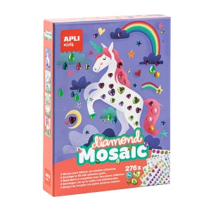 Joc creativ mozaic de diamante, APLI, 4 modele