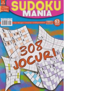 Sudoku mania. Numarul 63/2022