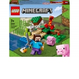 LEGO Minecraft - Ambuscada Creeper-ului 21177, 72 piese