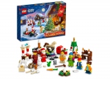 LEGO City - Calendar de Craciun 60352, 287 piese