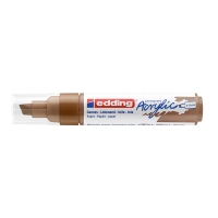 Marker acrilic, Edding 5000, varf tesit 5-10 mm, maro