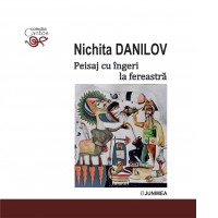 Peisaj cu ingeri la fereastra