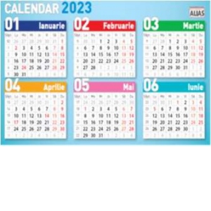 Calendar pliabil 2023