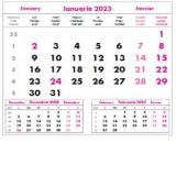 Maxi calendar birou 2023