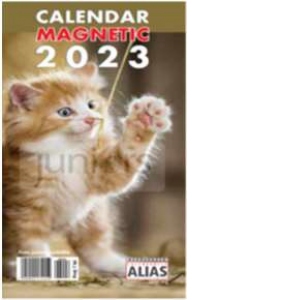 Calendar magnetic 2023 Pisici