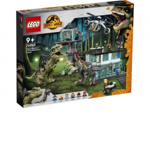 LEGO Jurassic World - Atacul Giganotozaurului şi Therizinosaurului 76949, 810 piese