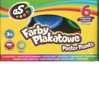 Tempera scolara 6 culori 20 ml