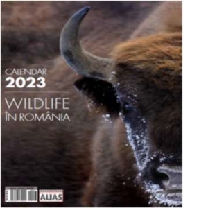 Calendar de perete 2023. Wildlife in Romania