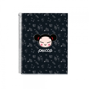 Caiet cu spira Pucca, A5, dictando, 120 file