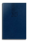 Agenda datata Tucson RO A5, 352 pagini, coperta buretata, culoare albastru 2023