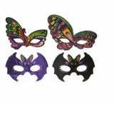 Halloween-Masca liliac/fluture (diverse modele)