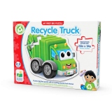 Primul Meu Puzzle De Podea - Camion De Reciclat