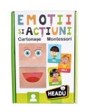 Headu Montessori - Carti Emotii Si Actiuni In Romana