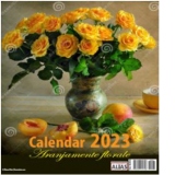 Calendar de perete 2023, 12+1 file: Aranjamente florale