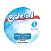 Curs engleza Right on 1 Test Booklet CD-ROM