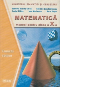 Matematica - manual pentru clasa a X-a (trunchi comun)