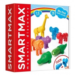 Joc magnetic SmartMax, Set my First - Safari animals