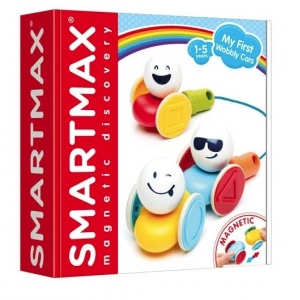Joc magnetic SmartMax, Set My First - Wobbly Cars