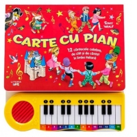 Carte cu pian. 12 cantecele celebre, de citit si de cantat in limba italiana