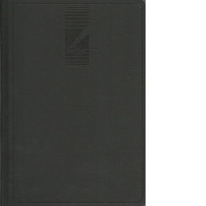 Agenda nedatata, format A6, 352 pagini, culoare negru