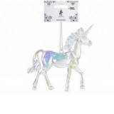 Decoratiune iridescent Craciun - Unicorn