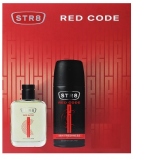 Set STR8, Red Code, Barbati: After shave lotiune 100ml + Deodorant Spray 150ml