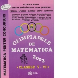Olimpiade de matematica (clasele V-VI) (anul 2003)