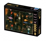 Puzzle 1000 piese Paul Klee - Fish Magic /Magia pestilor