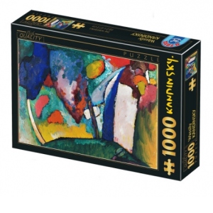 Puzzle 1000 piese Wassily Kandinsky - The Waterfall / Cascada