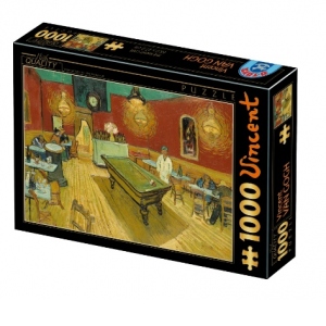 Puzzle 1000 piese Vincent van Gogh - The Night Cafe