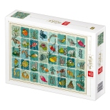 Puzzle 1000 piese - Pattern Aquatic World