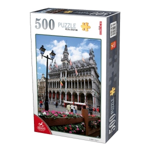 Puzzle 500 piese - Muzeul Orasului din Bruxelles