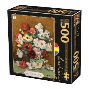 Puzzle 500 piese Luchian – Anemone in ulcica