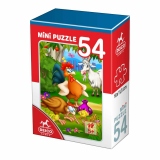 Mini-puzzle 54 piese - Animale domestice