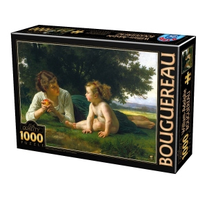 Puzzle 1000 piese William-Adolphe Bouguereau - Temptation