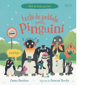 Lectii de politete pentru pinguini (Usborne)