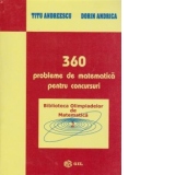 360 de probleme de matematica pentru concursuri