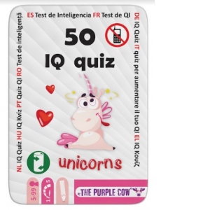 50 de teste de inteligenta cu unicorni