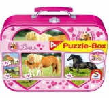 Puzzle 4 in 1 (2 x 26, 2 x 48 piese) - Cai