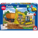 Puzzle 40 piese - Excavator