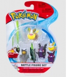 Set 3 figurine de actiune, Pokemon, Sirfetch D & Morpeko & Yamper