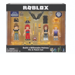 Set figurine interschimbabile blister Roblox Celebrity, Roblox, Build a Billionaire Heiress