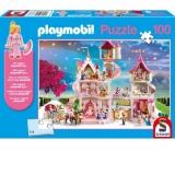 Puzzle Schmidt: playmobil - Castelul printesei, 100 piese