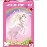 Puzzle Schmidt: Unicorn roz, 150 piese