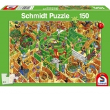 Puzzle Schmidt: Labirint, 150 piese