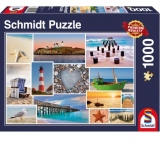 Puzzle Schmidt: La malul marii, 1000 piese