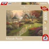 Puzzle Schmidt: Thomas Kinkade - Conacul dorintelor, 1000 piese