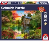 Puzzle Schmidt: Moara de apa, 1000 piese